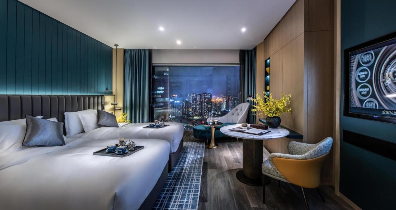 Stylish City View Twin Room