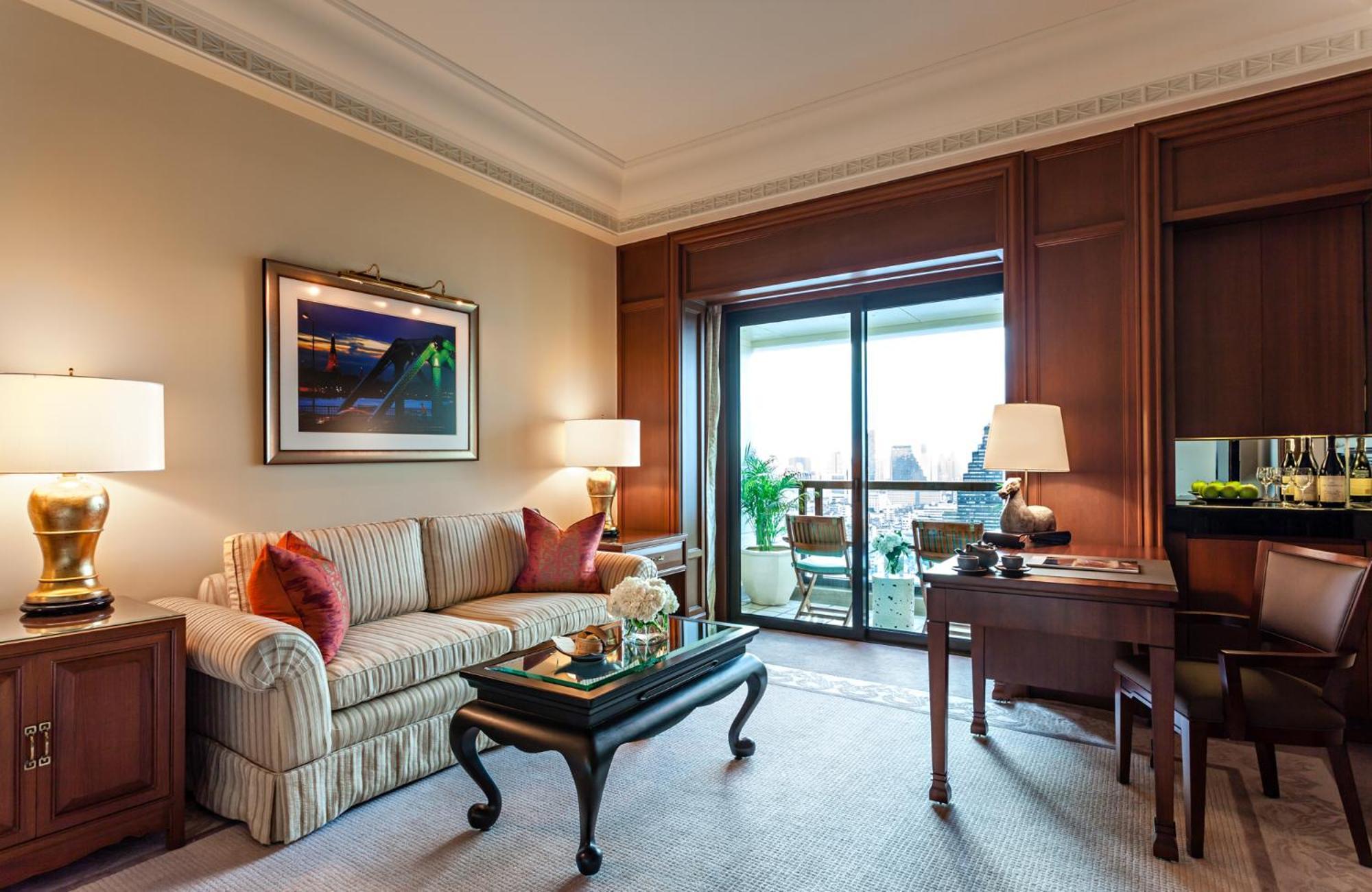 Grand Deluxe Tweepersoonskamer met 2 Aparte Bedden en Balkon