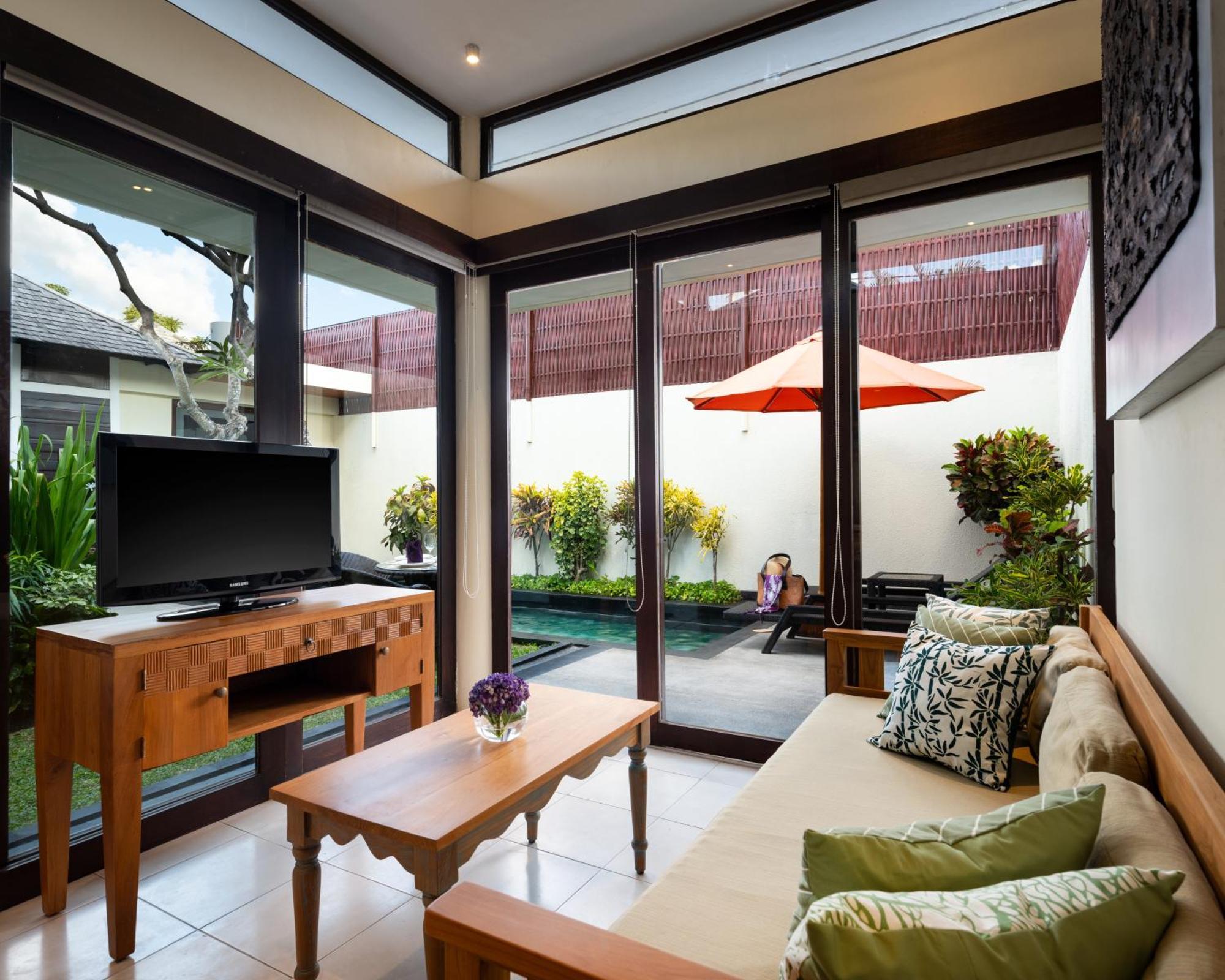 One-Bedroom Villa Private Pool Bathtub Fully Equipped Kitchenette,1224163069:JPEG