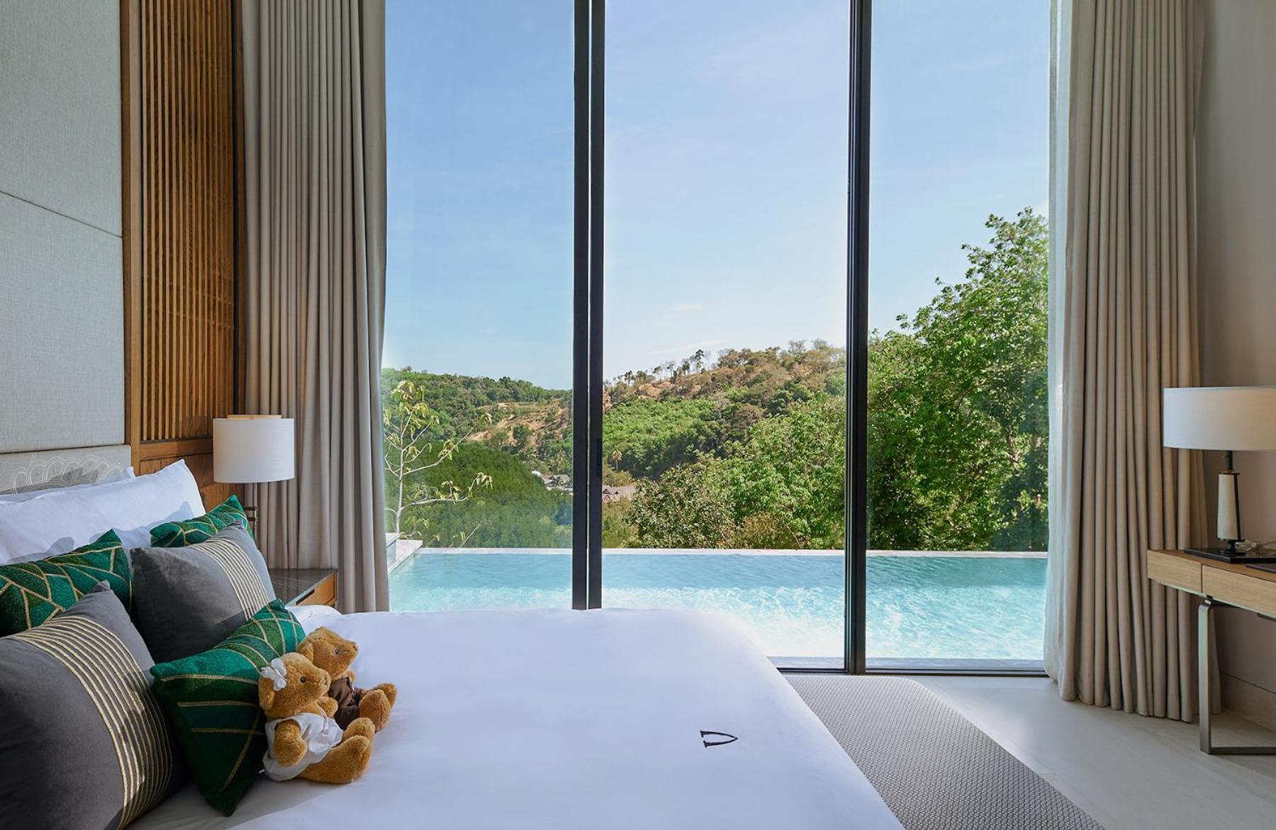 One-Bedroom Villa with Hill View