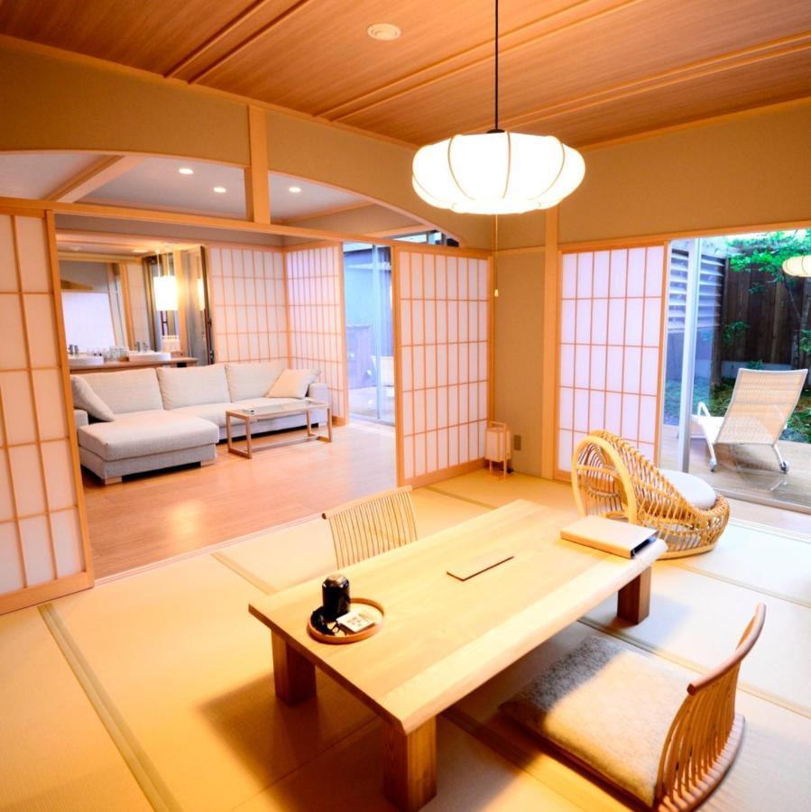 Japanese-Style Room and Twin Room with Open-Air Bath and Foot Bath-(JOH)
