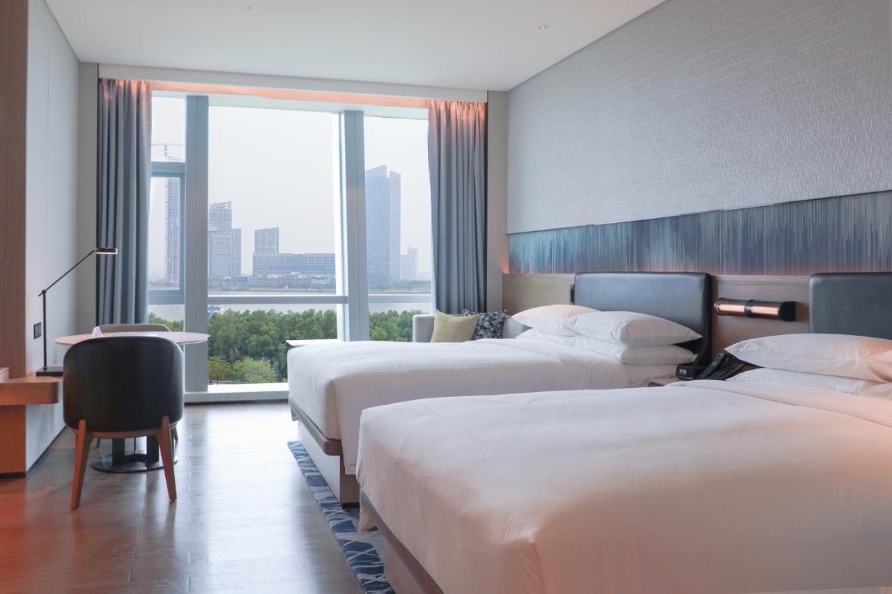 Deluxe Double Room with Two Double Beds and Garden View