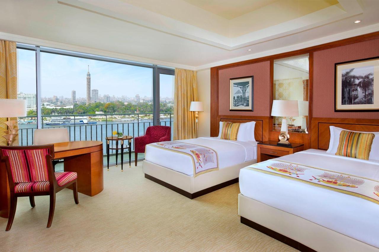 Deluxe room, 2 Doubles, Nile view
