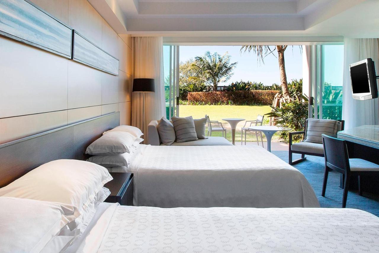 Double Room with Two Double Beds, Terrace and Garden View