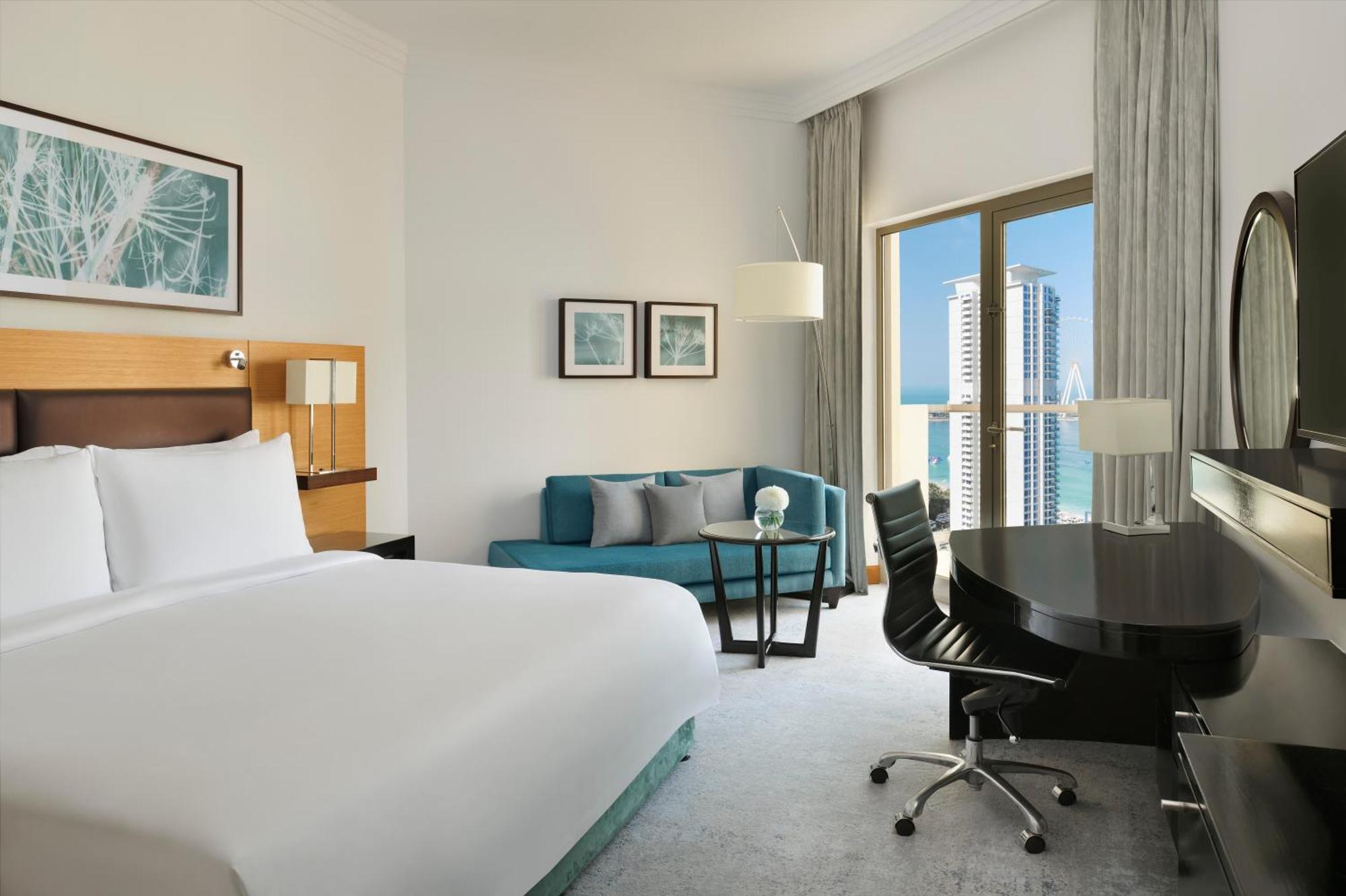 Executive Kamer met Kingsize Bed, Balkon, Toegang tot de Lounge, Ontbijt, Verfrissingen & Avonddrankjes en Canapés