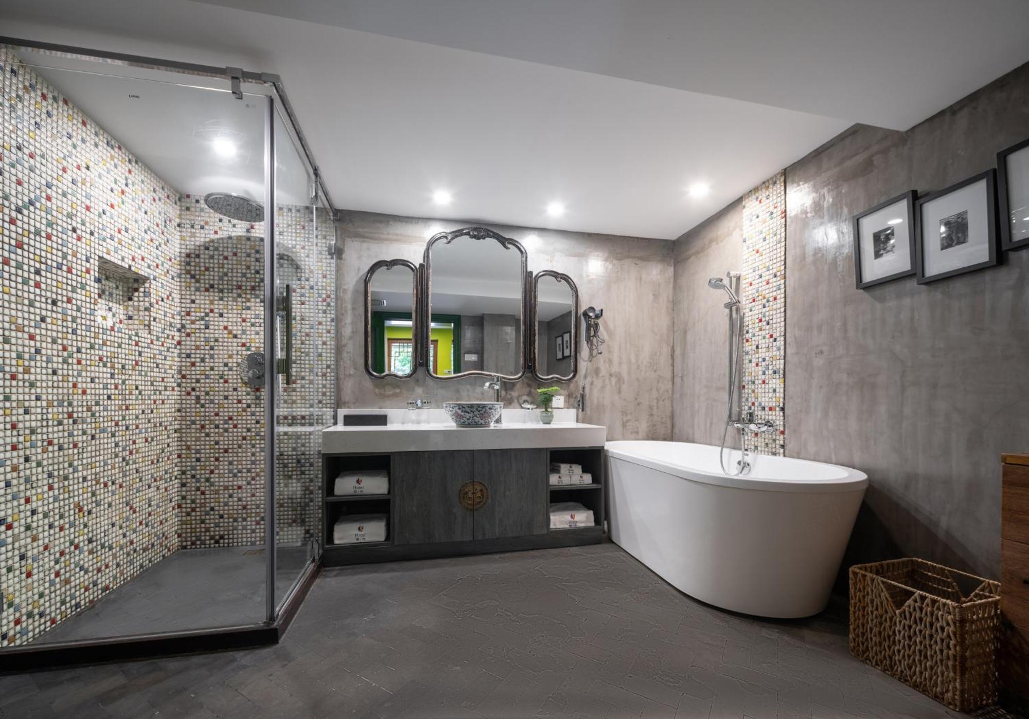Family Room with Bathroom