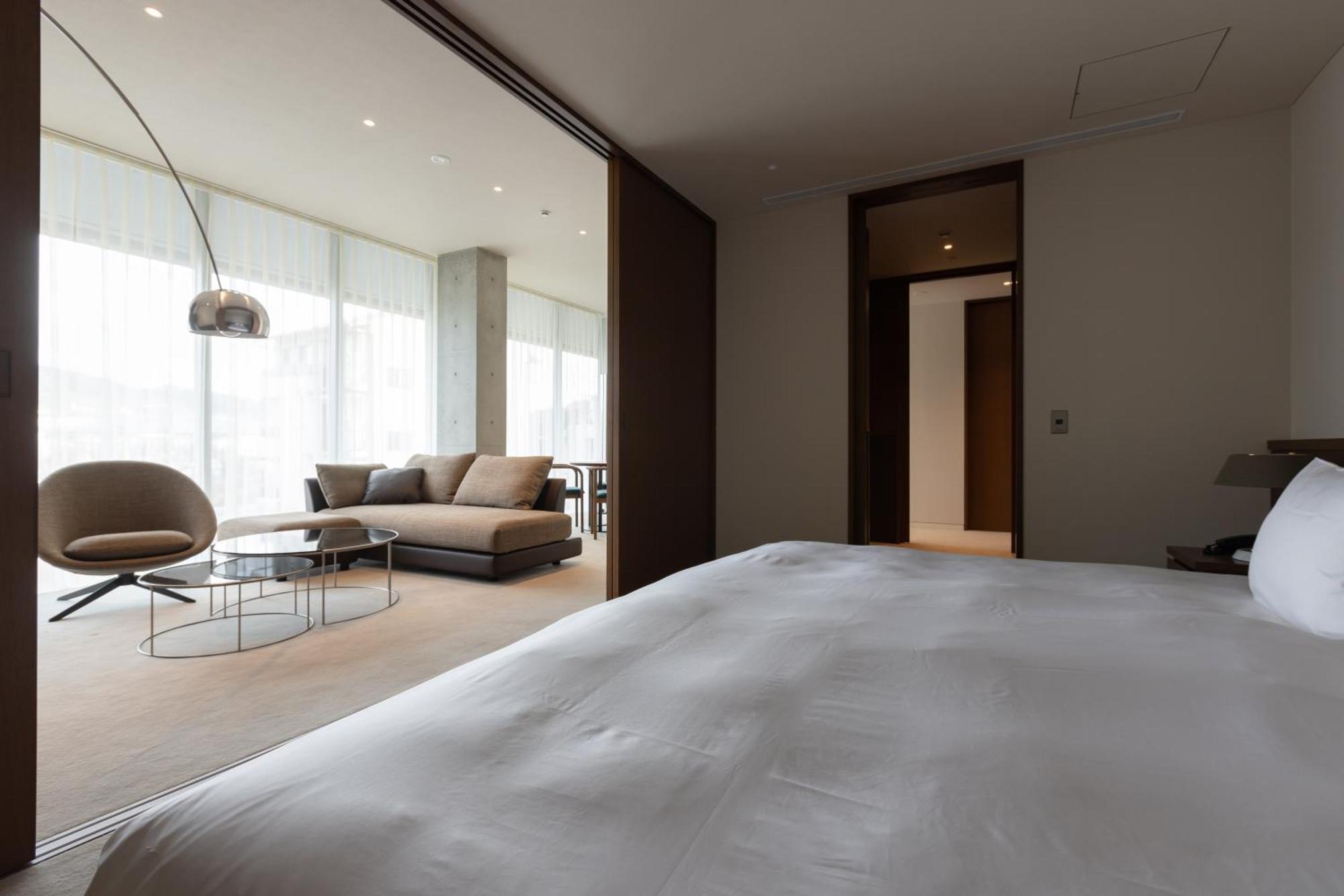 Residential Suite with Lounge Access - designed by Tadao Ando