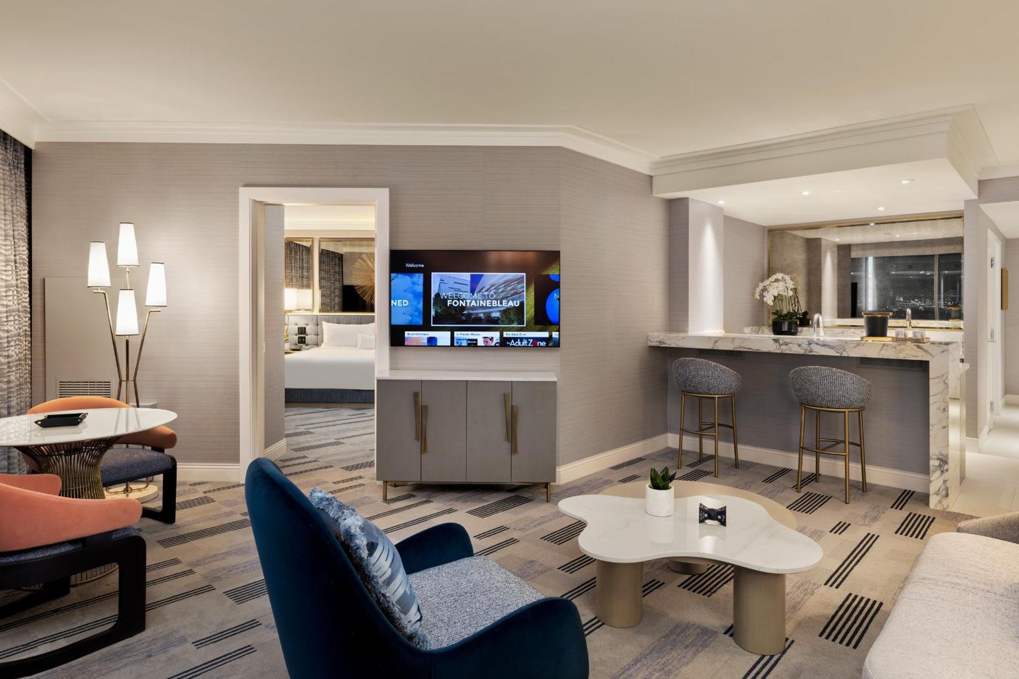 Noble Suite met het Beste Uitzicht op de Strip