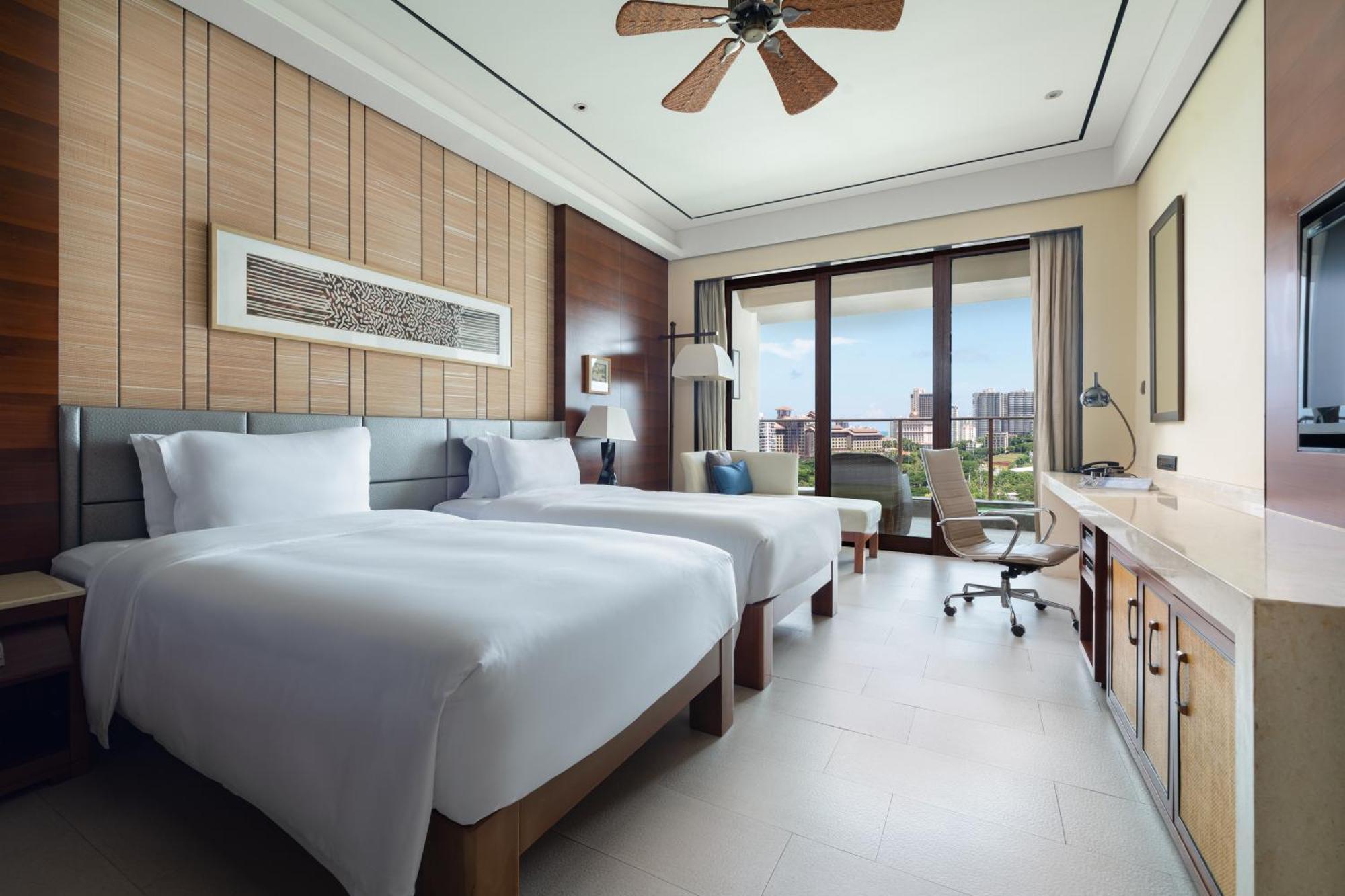 Standard Double Room with Two Double Beds and City View