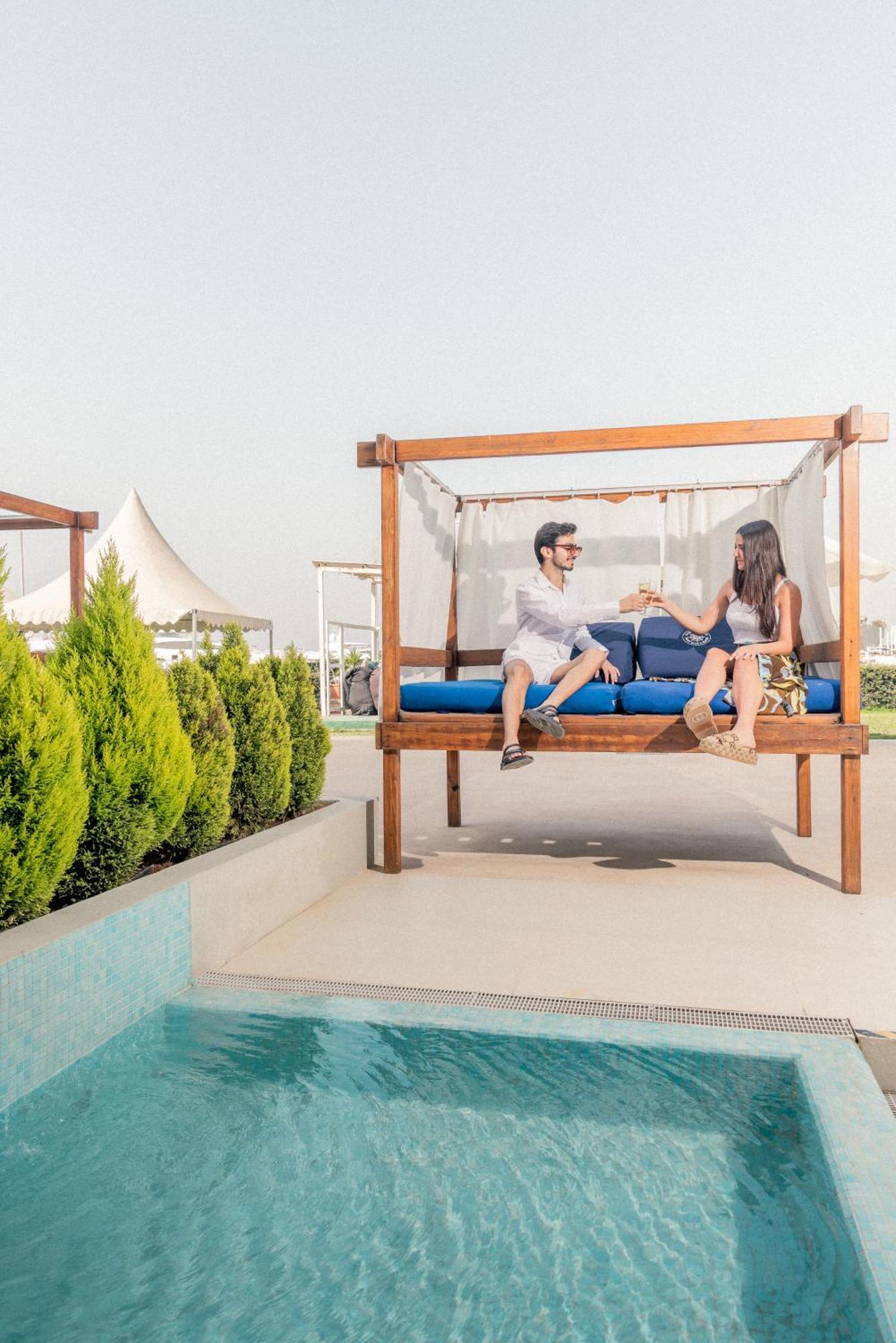 Deluxe Double Room with Side Sea View