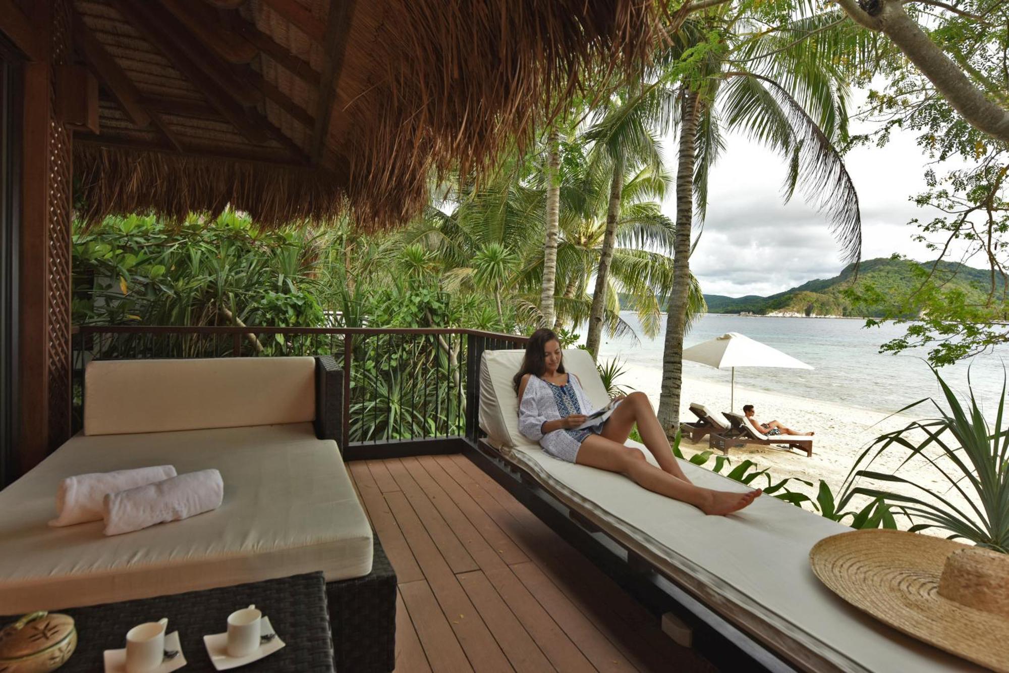 2 Single Beds Beach Villa, Ocean View