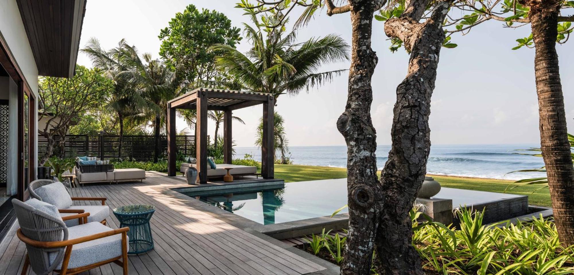 One-Bedroom Villa with Private Pool and Beachfront with Regent Club Access and Return Airport Transfer