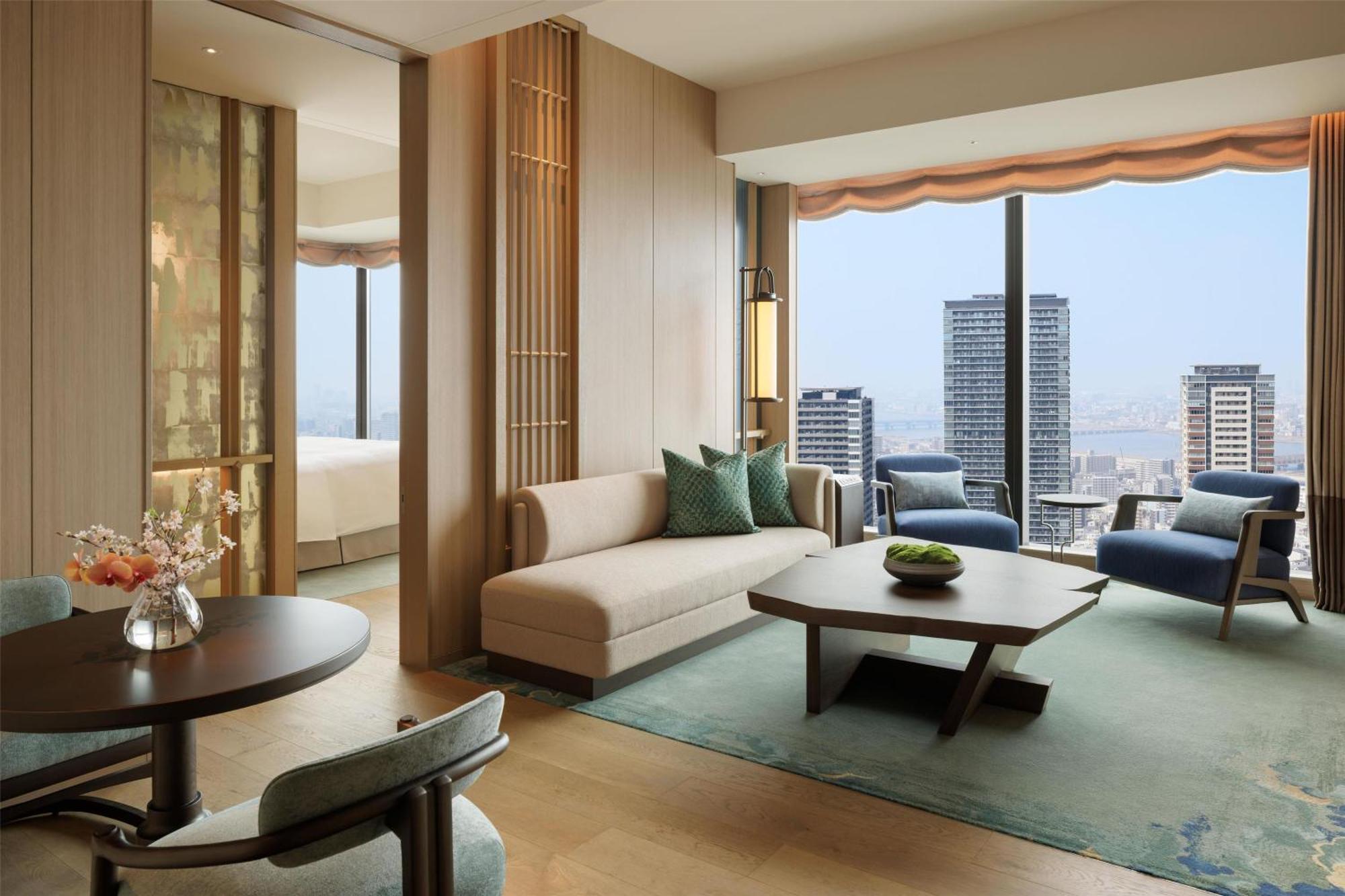 Two-Bedroom Corner King Suite with Two Queen Beds
