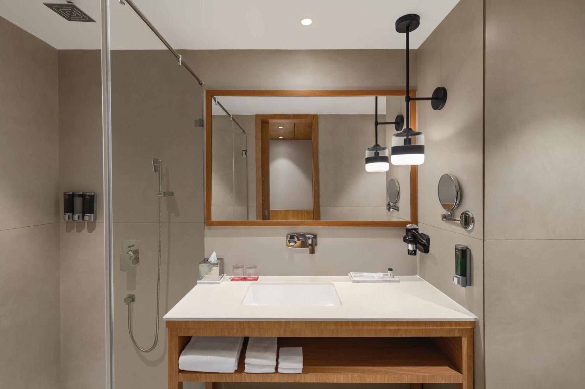 King Room with Roll-In Shower - Mobility Access