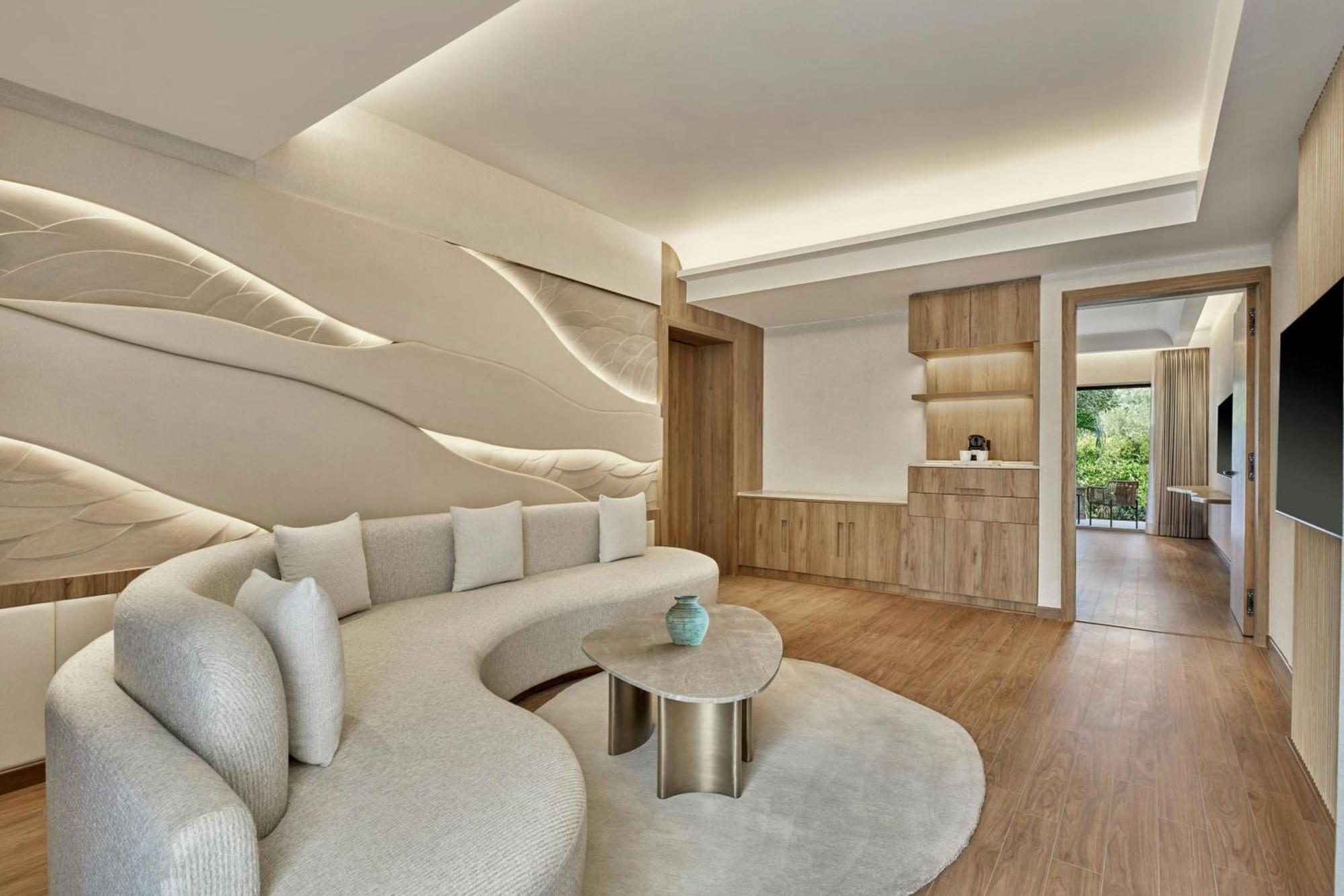 Two-Bedroom Luxury Villa with Balcony and Resort View