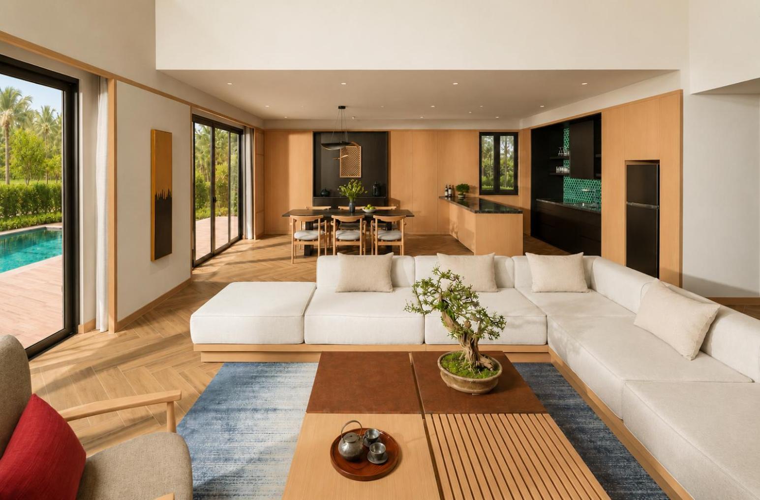 Special Offer - 3 Bedroom Private Pool Villa – Onsen & Water Park Inclusive