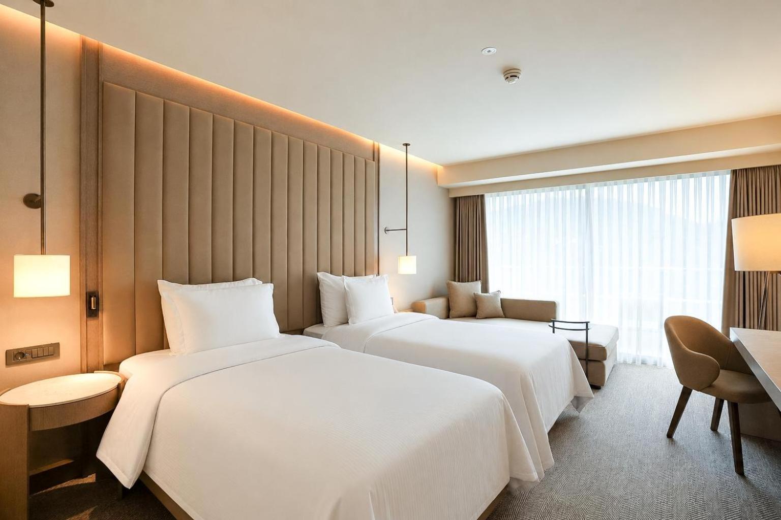 Deluxe Tweepersoonskamer met 1 of 2 Bedden en Uitzicht op Zee
