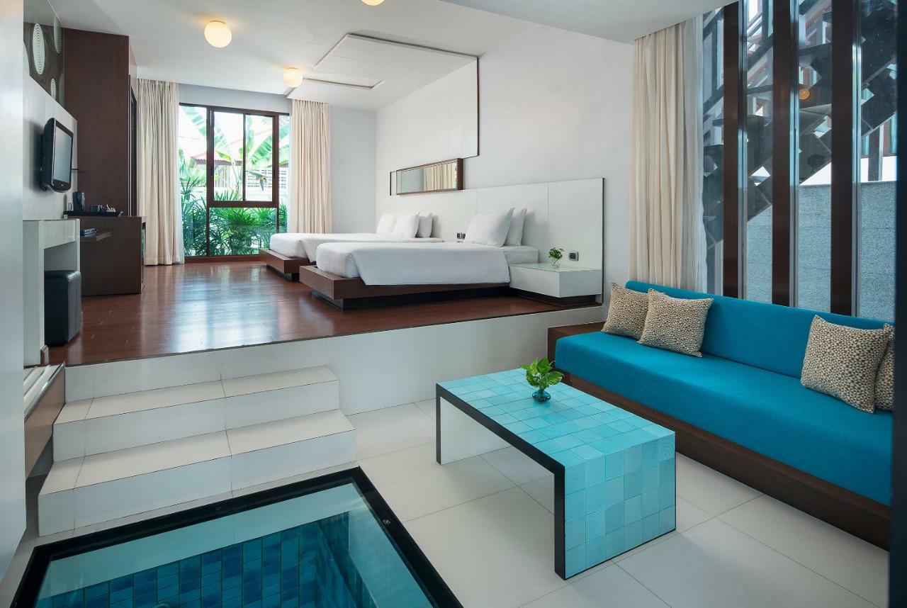 Deluxe Twin Room with Pool Access