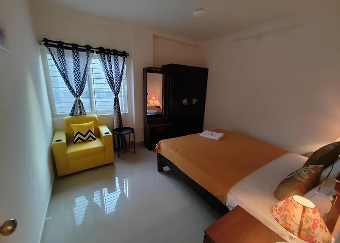 Nk Homes - 2Bhk Serviced Apartments, Fully Furnished, Wi-Fi, Home-Style Kitchen Hyderabad