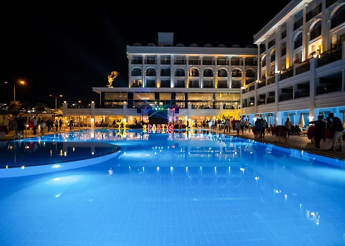 Sunthalia Hotels & Resorts Ultra All Inclusive Adults Only Party Hotel Side