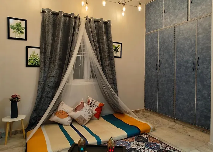 The Hidden Gem - Fully Furnished, Private 1Bhk With Canopy & Cafe Lights Hyderabad