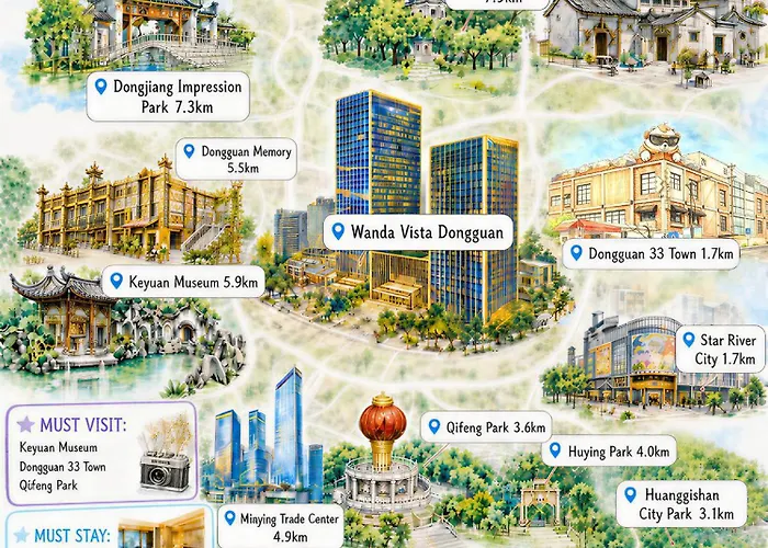 Wanda Vista Dongguan- Free Shuttle Bus Service Dongguan 